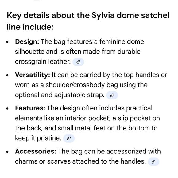 Kate Spade Sylvia Dome Satchel light blue crossbody purse - Picture 10 of 12